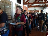 Motoqueiros da Pedra Itápolis - Domingueira na AABB 2019