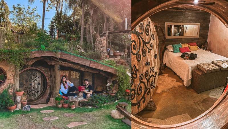 Família constrói &#39;casa de hobbit&#39; com materiais reaproveitados em Jundiai