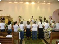 1ª Eucaristia Igreja São Benedito Itápolis